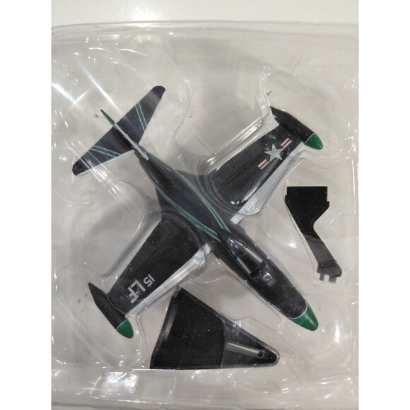 Model Power 5393-1 Postage Stamp 1:100 Scale Die Cast F9F Panther Airplane - Picture 8 of 11